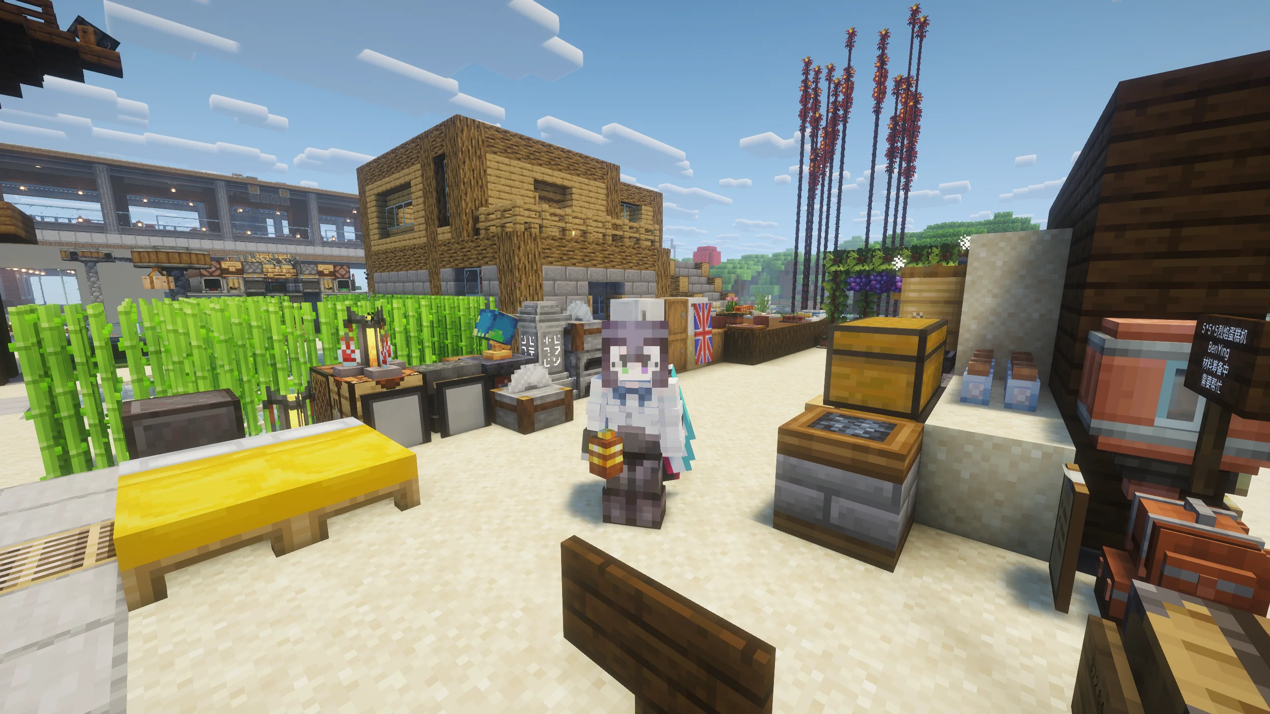 八周目 Minecraft 服务器，以机械动力为核心玩法